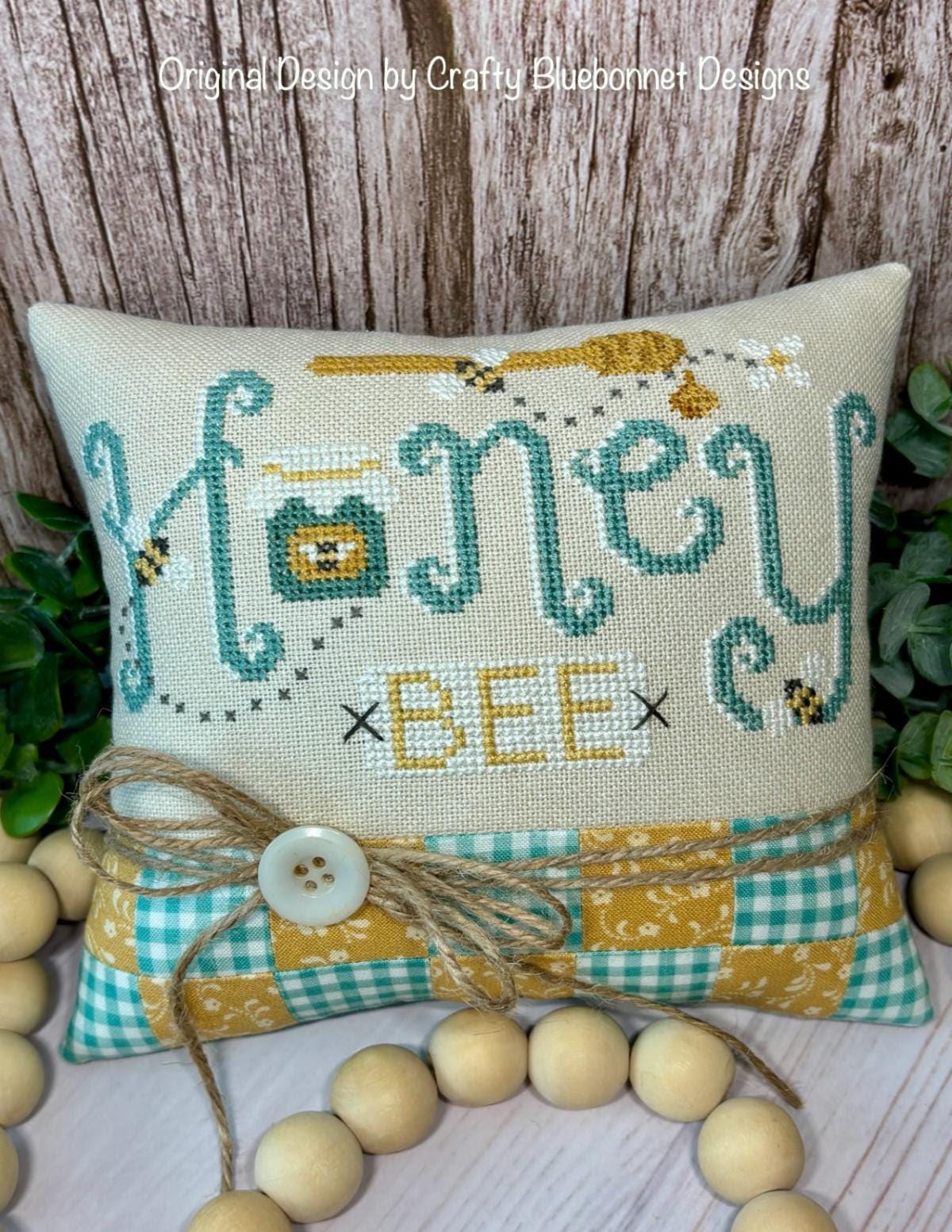 Honey Bee - Cross Stitch Paper Pattern