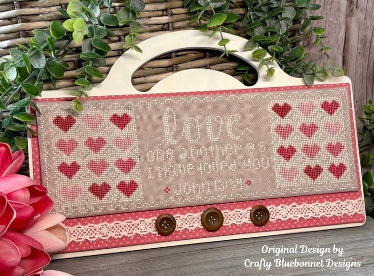 Love One Another - Cross Stitch Paper Pattern
