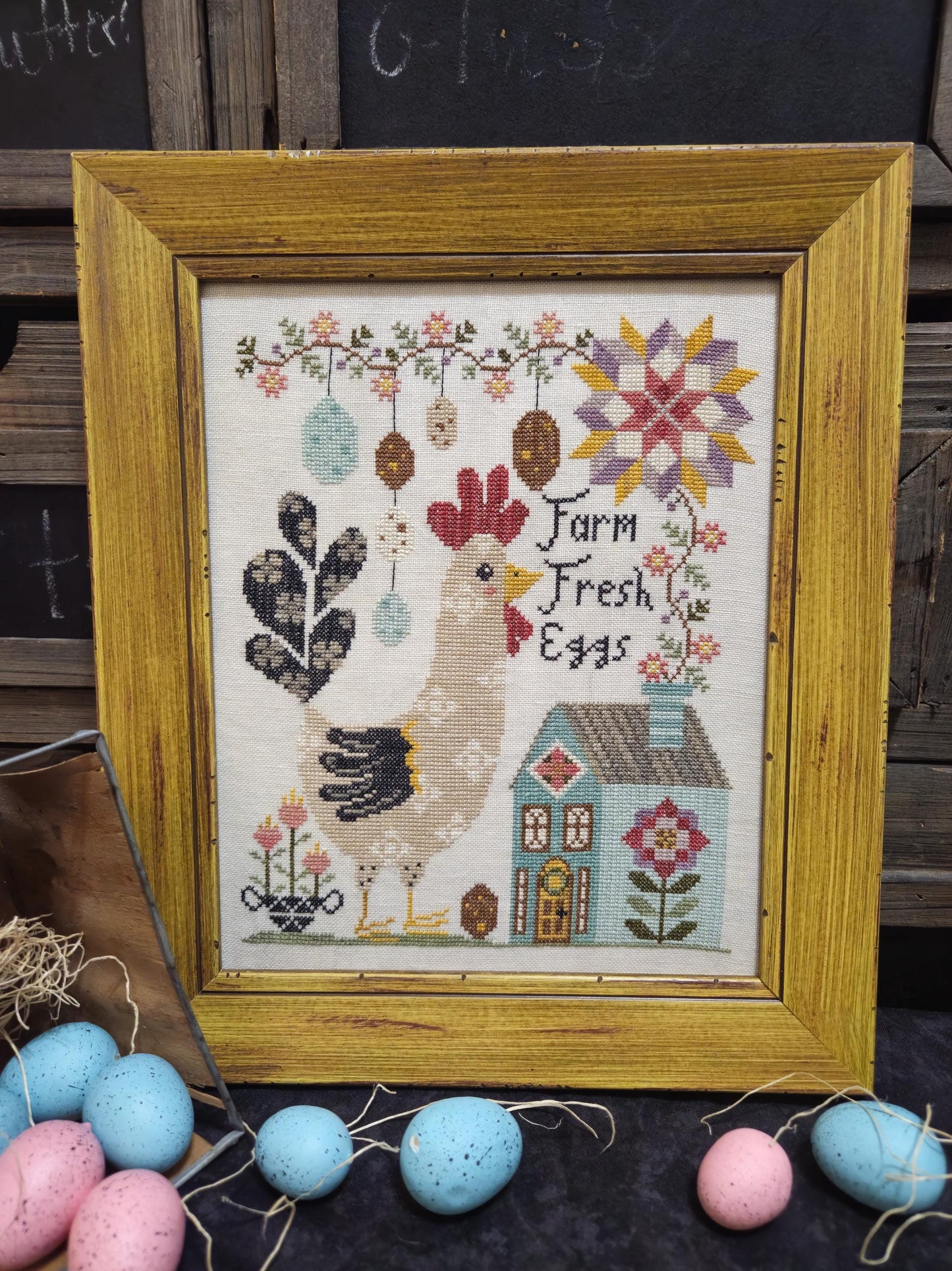 Rudy Rooster - Cross Stitch Paper Pattern