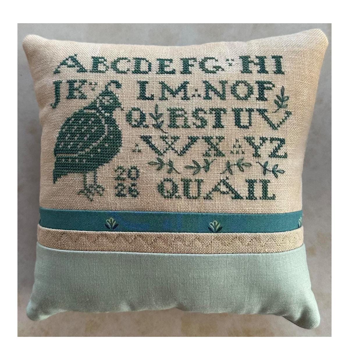 PREORDER! Quail Sampler - 2026 Nashville Needlework Market