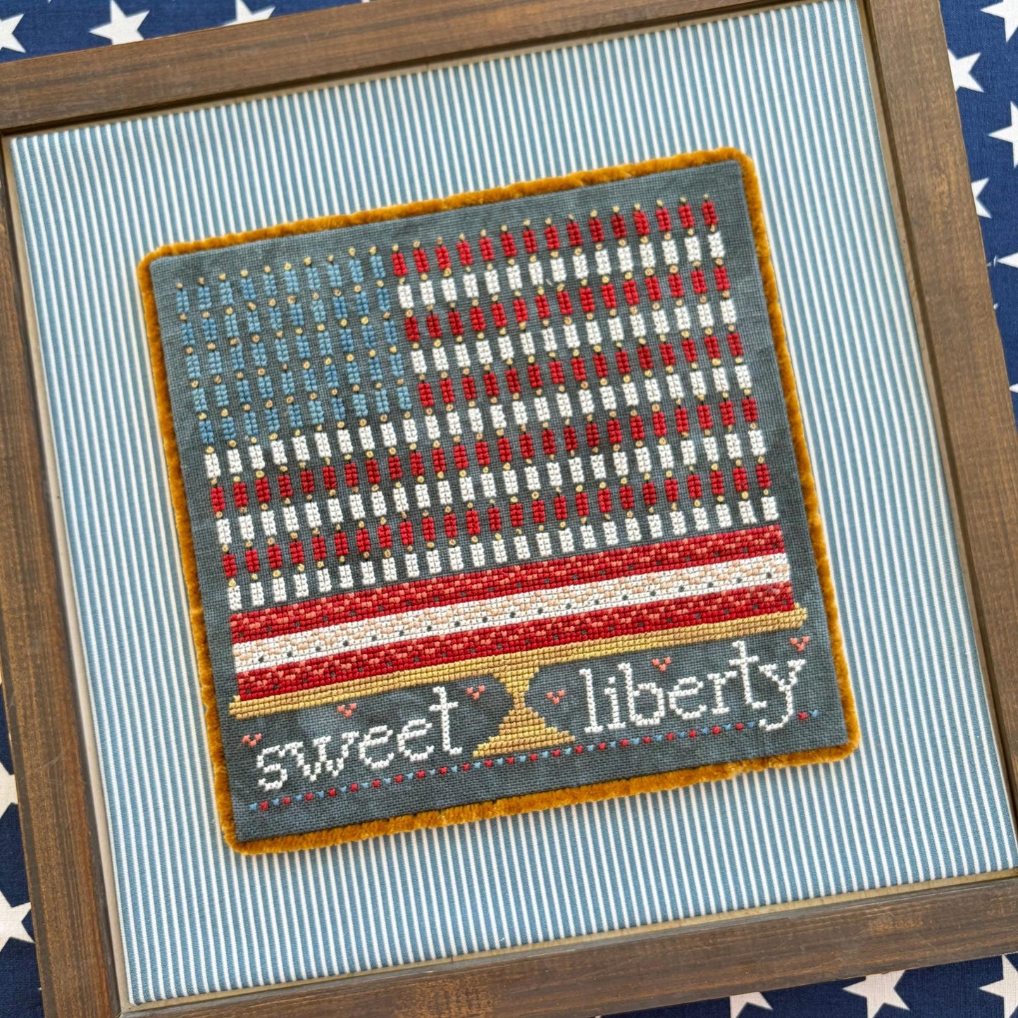Sweet Liberty - Cross Stitch Paper Pattern