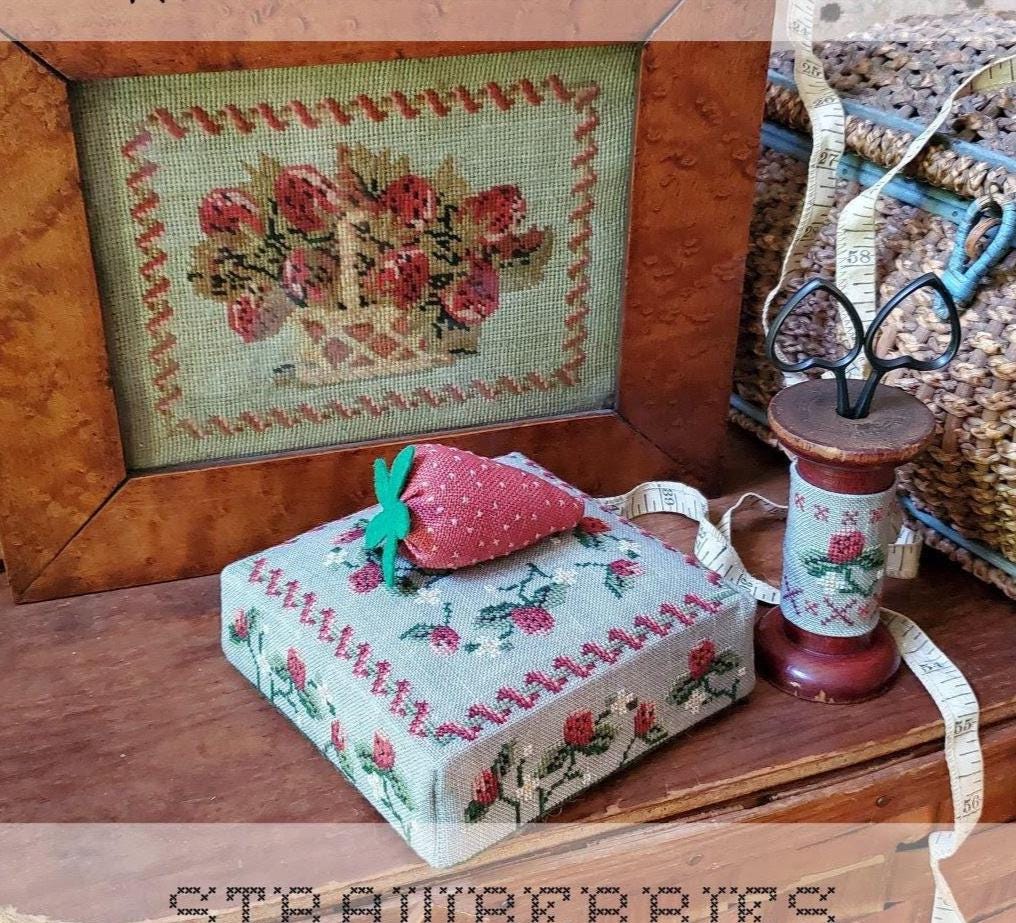Strawberries - Cross Stitch Paper Pattern