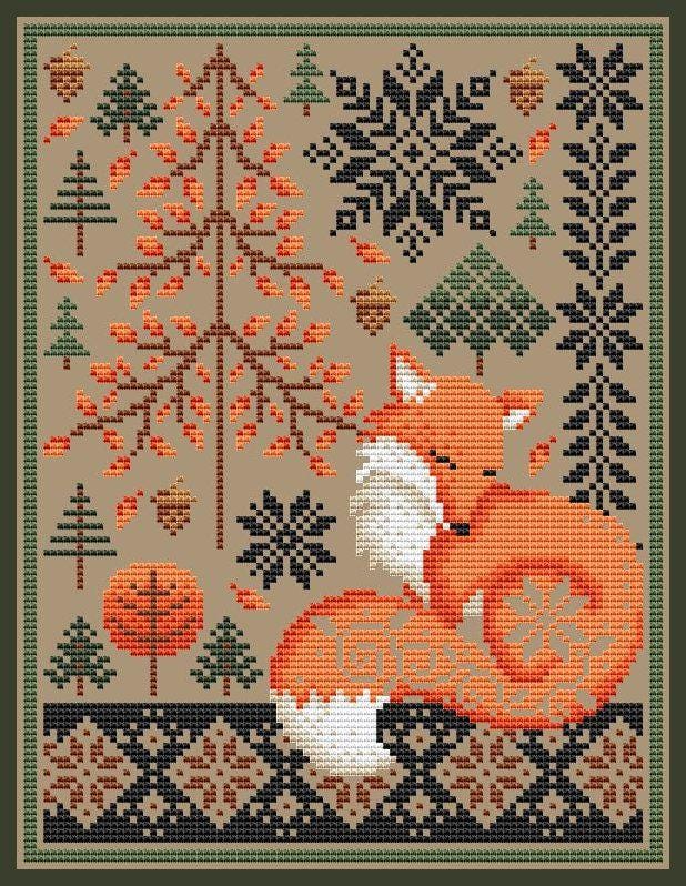 PREORDER! Autumn Fox by Shannon Christine - 2026 Nashville Needlework Market