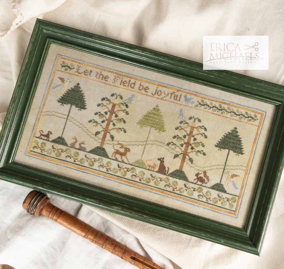 Joyful Fields - Cross Stitch Paper Pattern