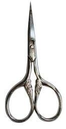 Scissors - 3 1/2" - Nickel Plated
