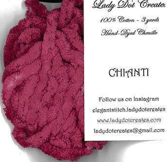 Chianti Chenille Trim (3 yards) - Lady Dot Creates