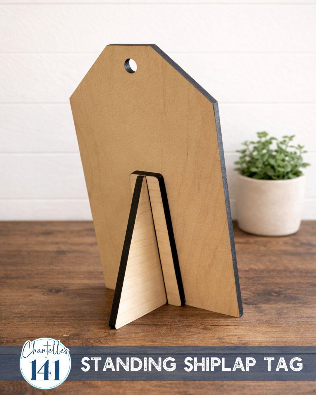 Standing Shiplap Tag