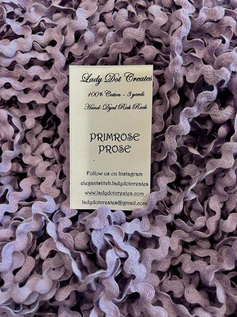 Primrose Prose Rick Rack Trim (3 yards) - 1/2 inch - Lady Dot Creates