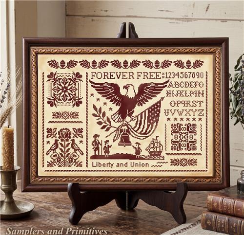 Forever Free - Cross Stitch Paper Pattern