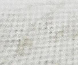 18 count Vintage Smokey White Aida Fabric - 17.5" x 22"
