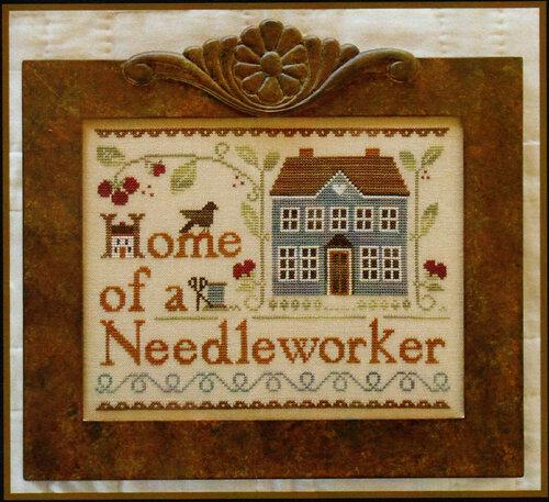 Home of a Needleworker by Little House Needleworks - Cross Stitch Paper Pattern