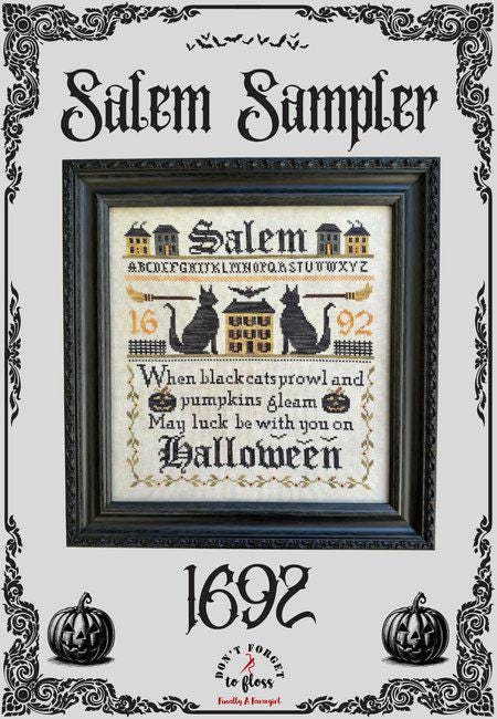 Salem Sampler by Finally A Farmgirl - Cross Stitch Paper Pattern