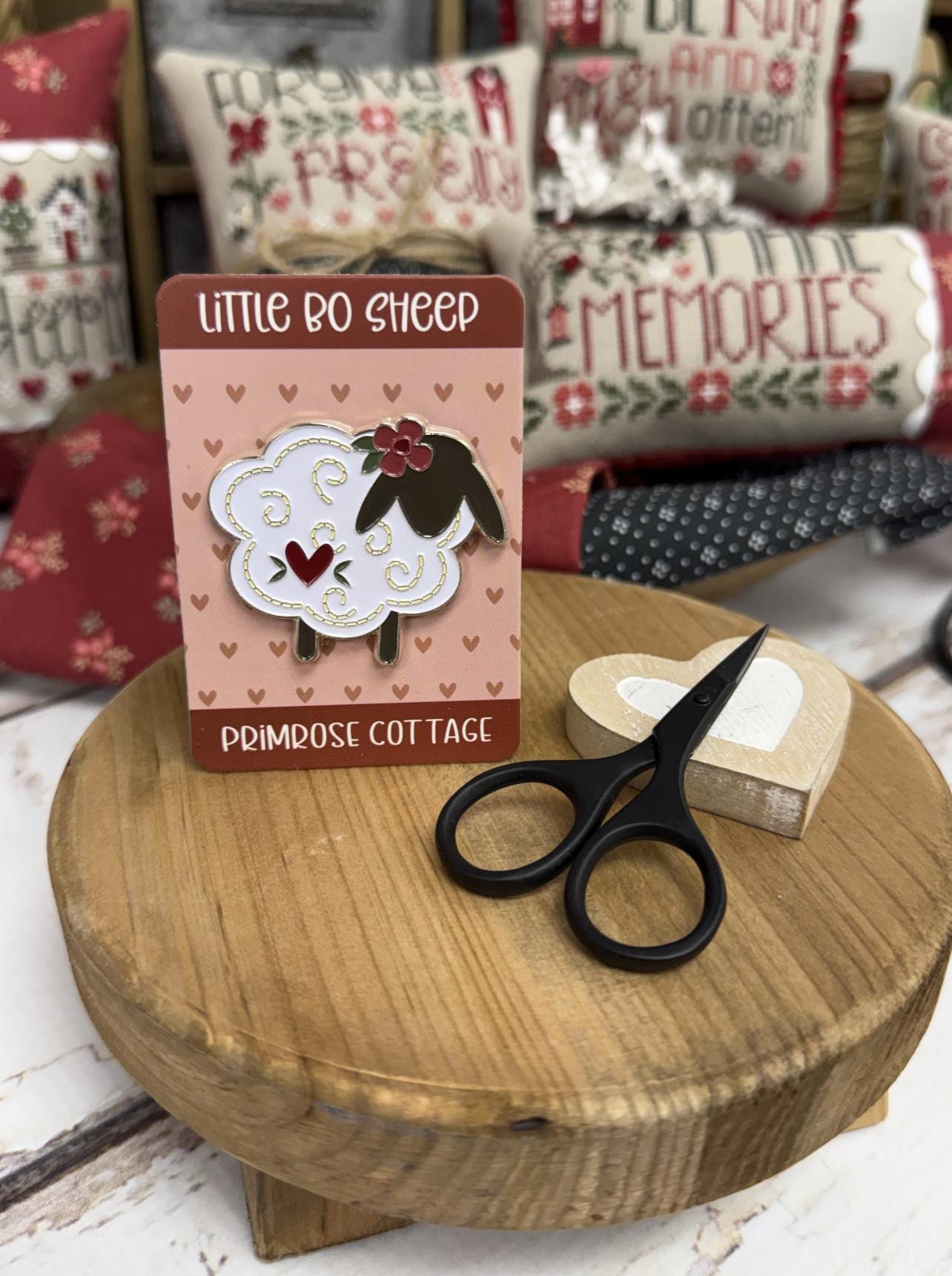 PRE-ORDER!! Little Bo Sheep Needle Minder by Primrose Cottage Stitches