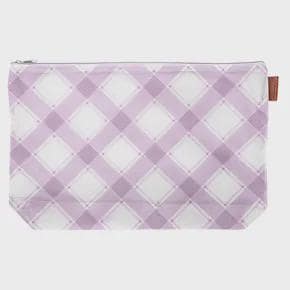 Lilac Mad for Plaid Project Bag by It's Sew Emma