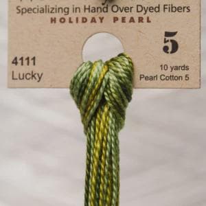Lucky #4111 Pearl Cotton Size 5 - Weeks Dye Works