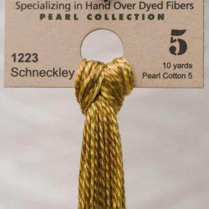 Schneckley #1223 Pearl Cotton Size 5 - Weeks Dye Works