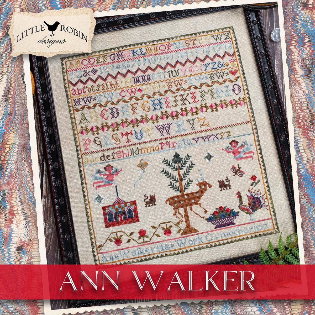 Ann Walker by Little Robin Designs (PRE-ORDER) - Cross Stitch Paper Pattern