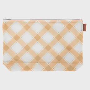 Pumpkin Mad for Plaid Project Bag by It's Sew Emma