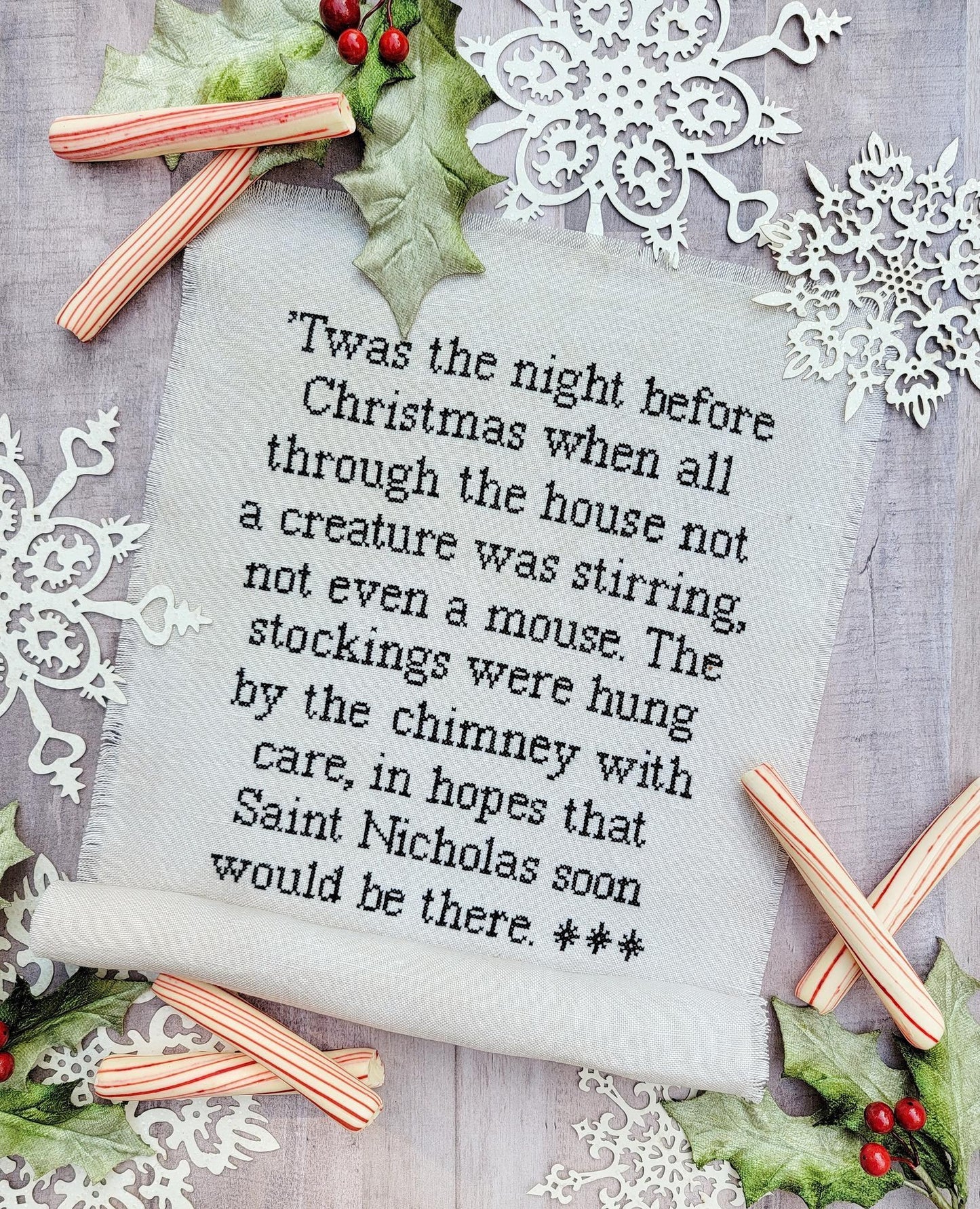 The Night Before Christmas by Hello from Liz Mathews (PRE-ORDER) - Cross Stitch Paper Pattern