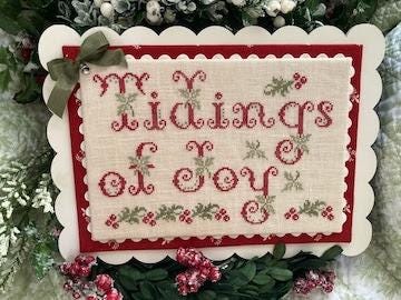 Tidings of Joy by JBW Designs (PRE-ORDER) - Cross Stitch Paper Pattern