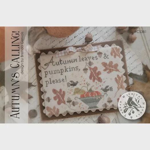 Autumn's Calling by With Thy Needle & Thread - Cross Stitch Paper Pattern