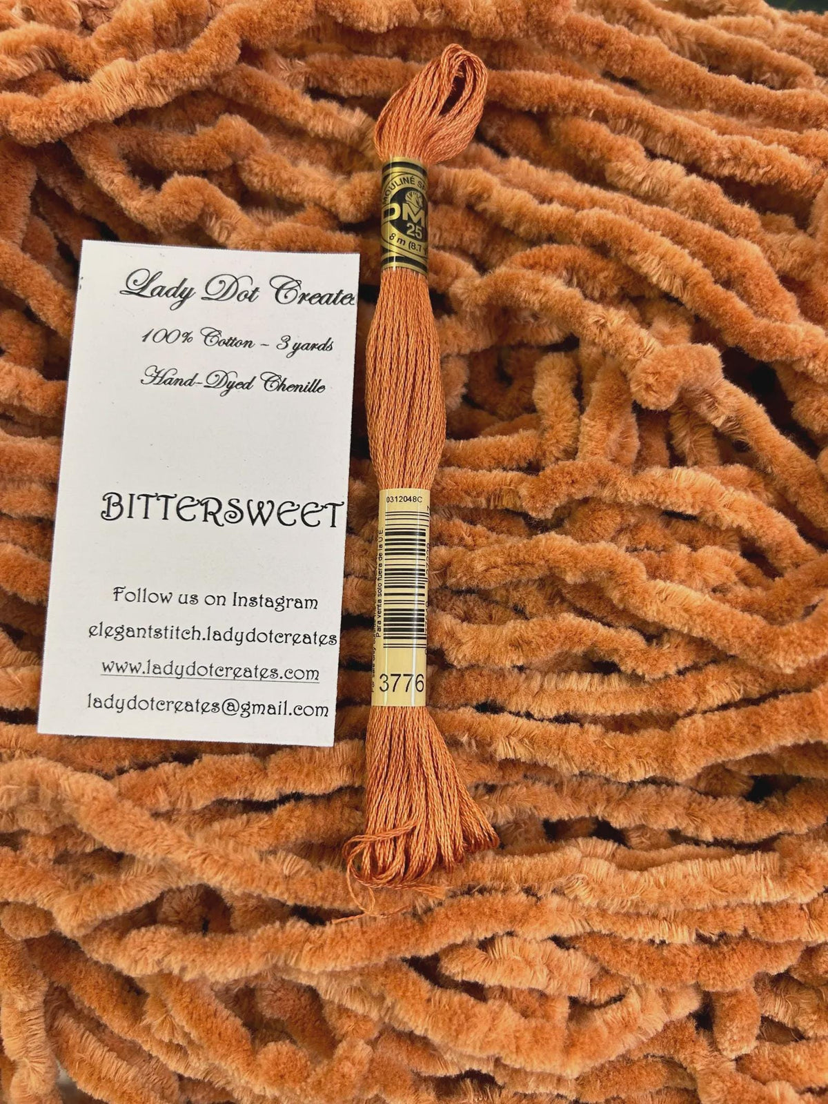 Bittersweet Chenille Trim (3 yards) - Lady Dot Creates