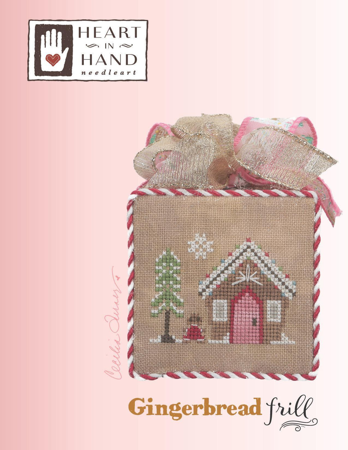 Gingerbread Frill by Heart in Hand Needleart (PRE-ORDER) - Cross Stitch Paper Pattern