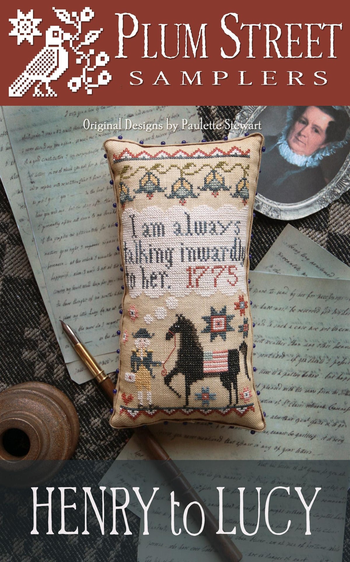 Henry to Lucy by Plum Street Samplers (PRE-ORDER) - Cross Stitch Paper Pattern