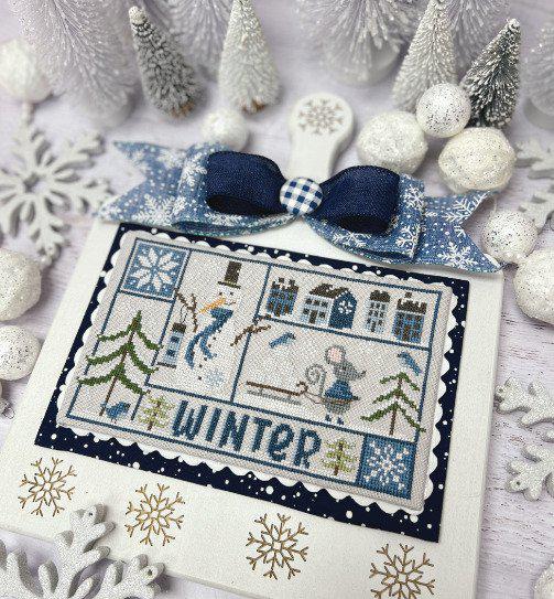 Seasonal Samplings Winter by Primrose Cottage Stitches - Cross Stitch Paper Pattern