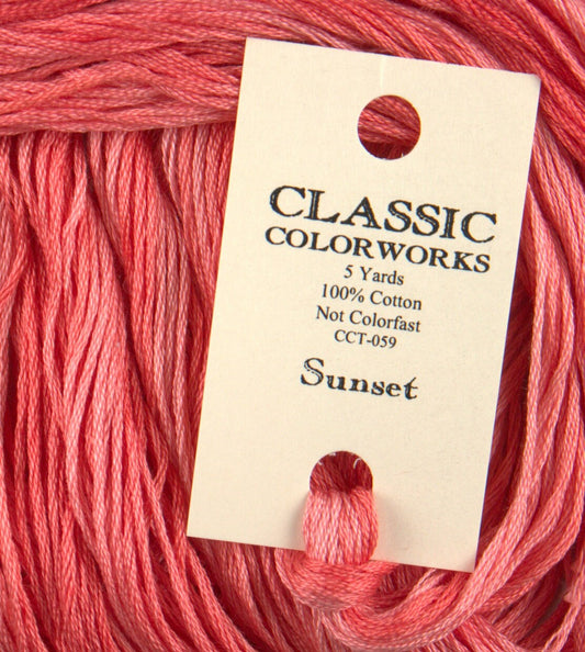 Sunset - Classic Colorworks Cotton Floss