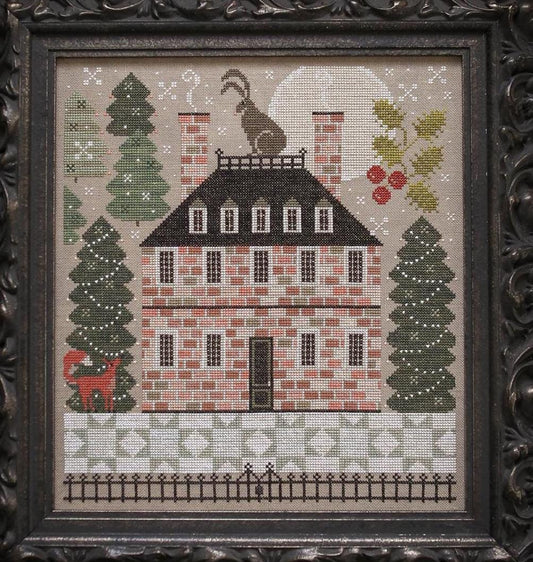 Winter Moon by Plum Street Samplers - Cross Stitch Paper Pattern