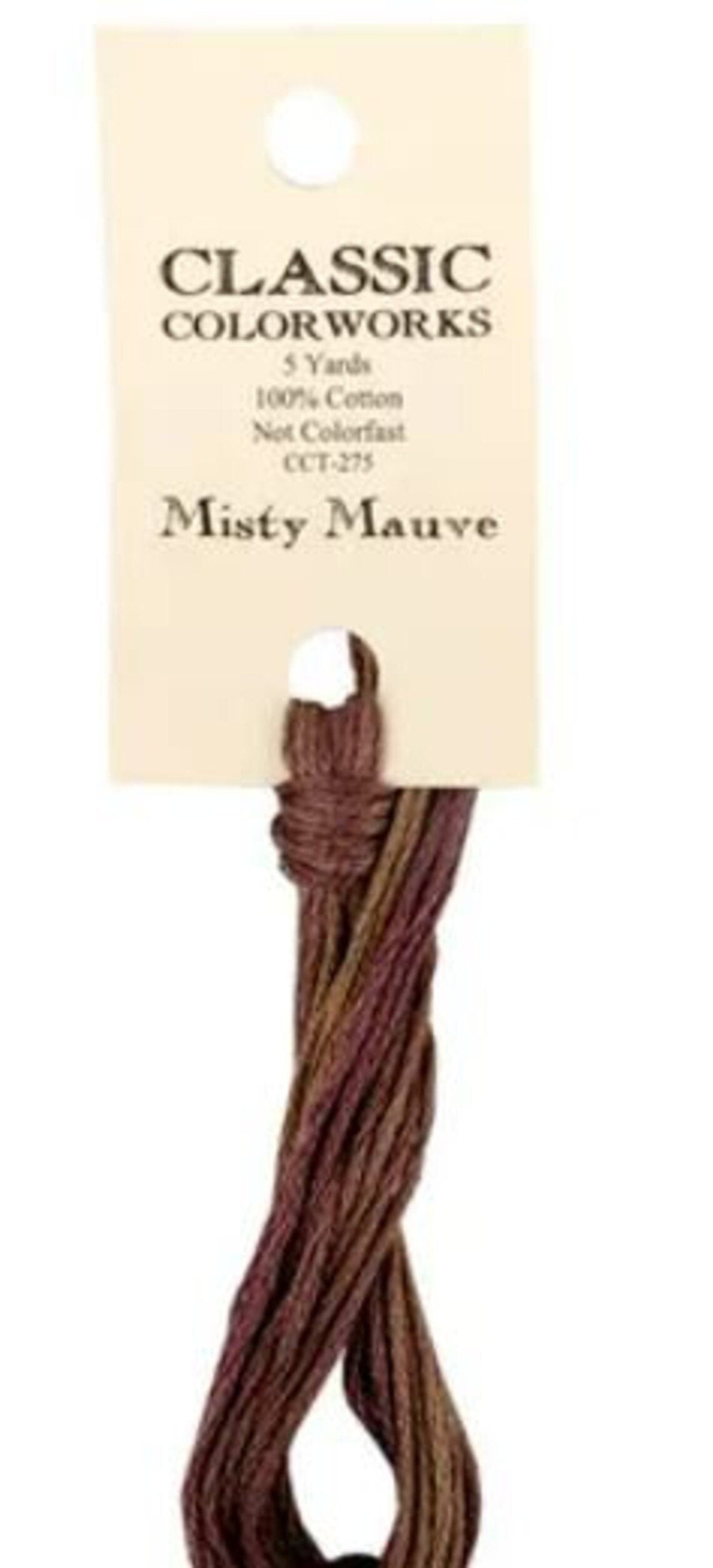 Misty Mauve - Classic Colorworks Cotton Floss