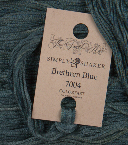 Brethren Blue #7004 - The Gentle Art Simply Shaker Threads