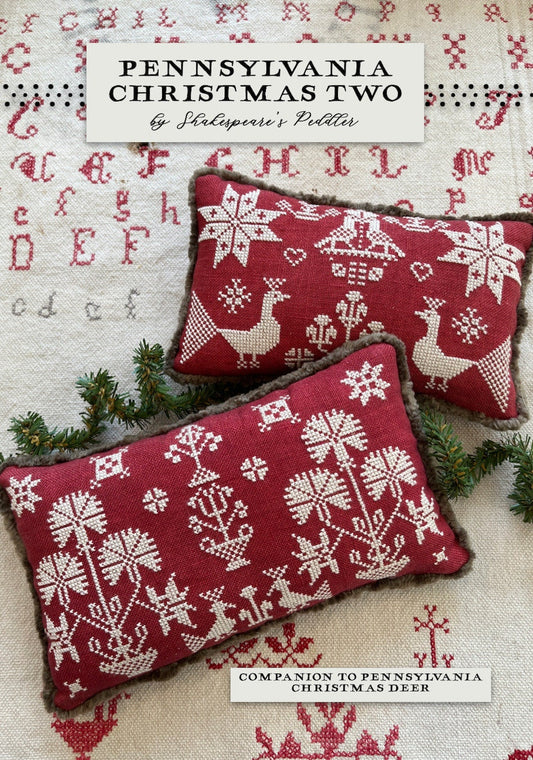 Pennsylvania Christmas Two by Shakespeare's Peddler - Cross Stitch Paper Pattern