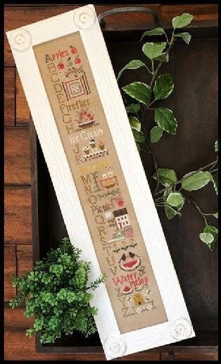 Summer ABC's - Cross Stitch Paper Pattern