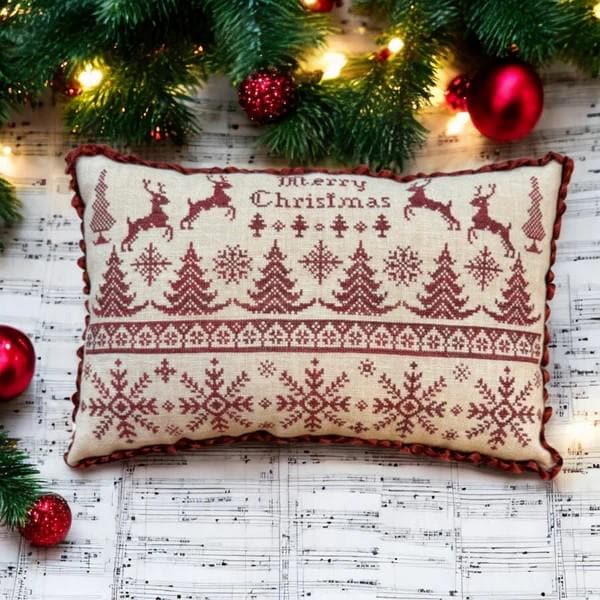 Merry Christmas by Hobby House Press - Cross Stitch Paper Pattern
