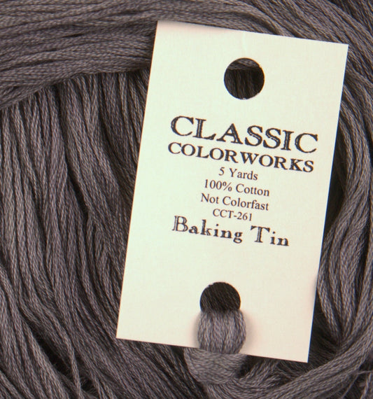 Baking Tin - Classic Colorworks Cotton Floss