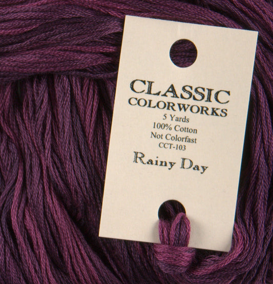 Rainy Day - Classic Colorworks Cotton Floss