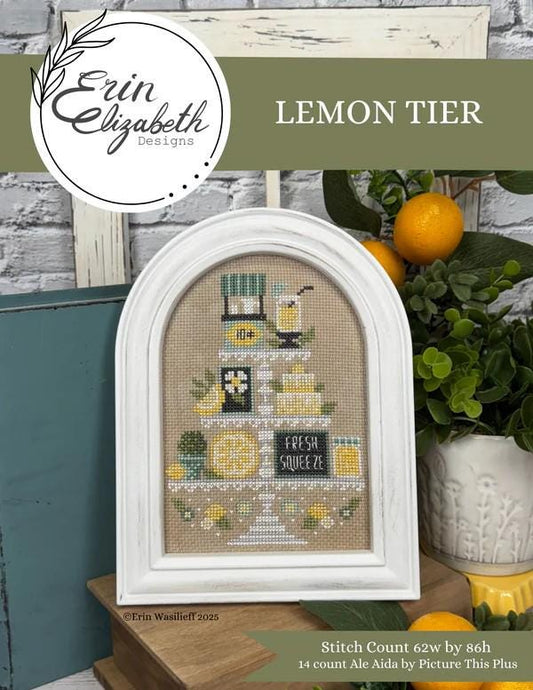 Lemon Tier - Cross Stitch Paper Pattern
