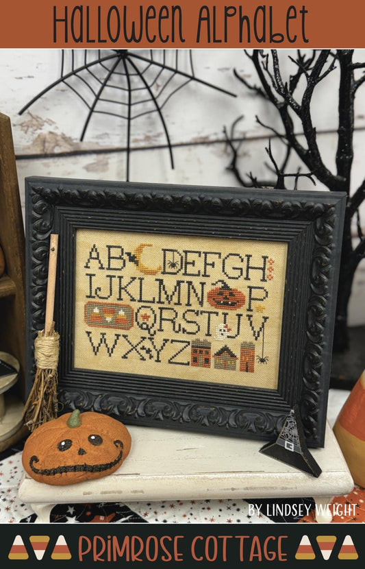 Halloween Alphabet by Primrose Cottage Stitches - Cross Stitch Paper Pattern