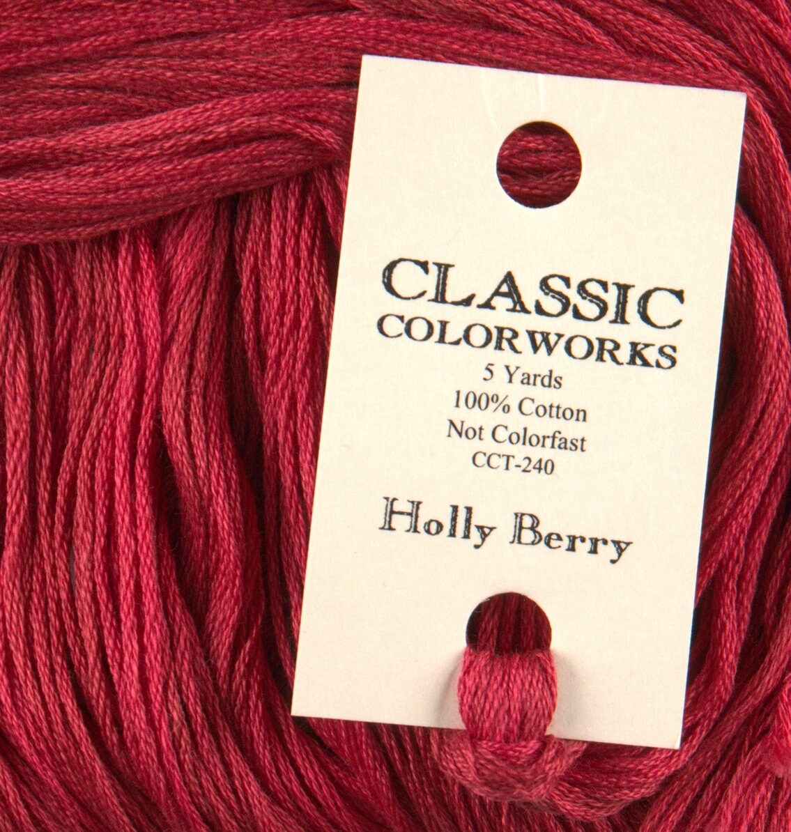 Holly Berry - Classic Colorworks Cotton Floss