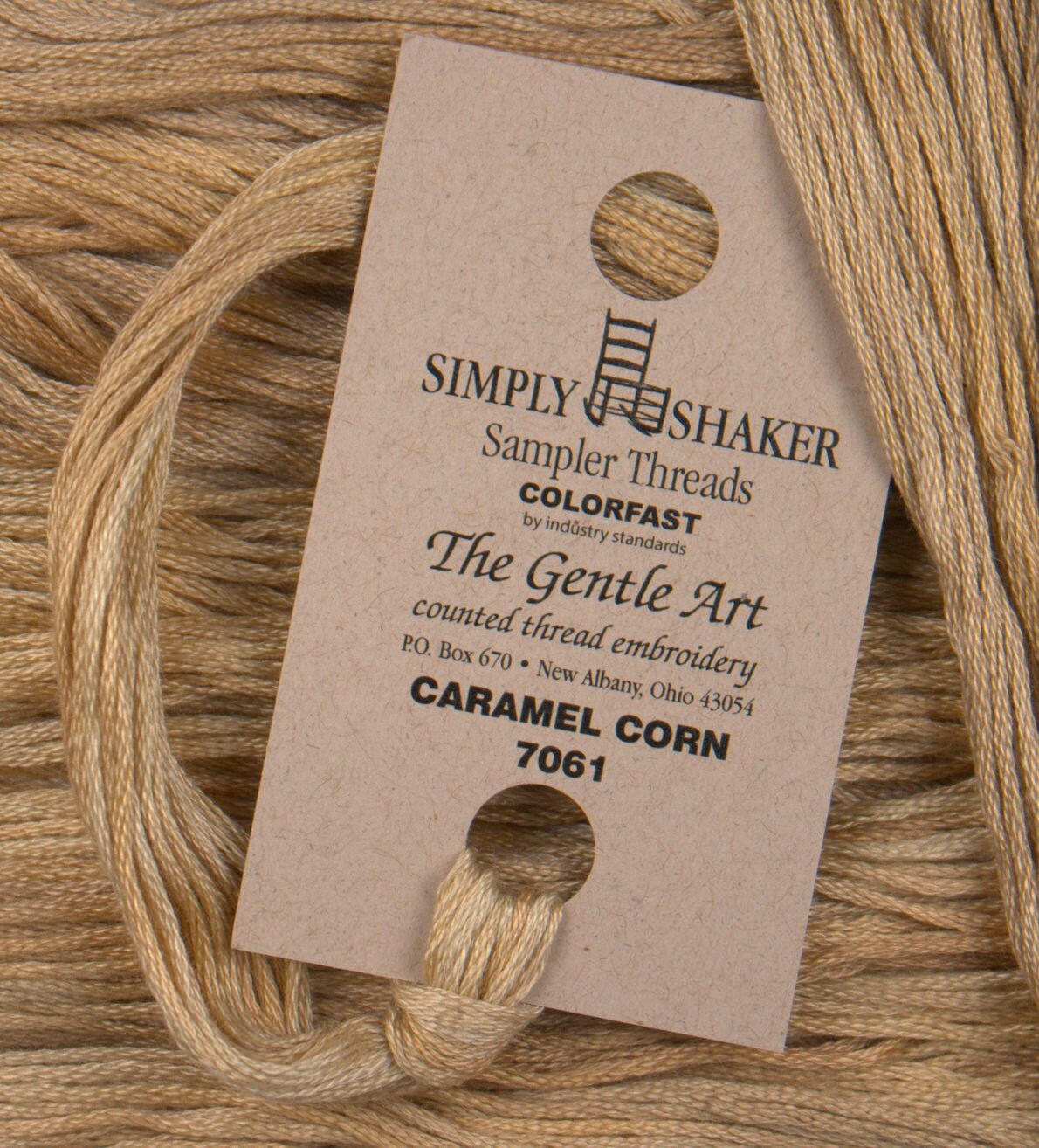 Caramel Corn #7061 - The Gentle Art Simply Shaker Threads