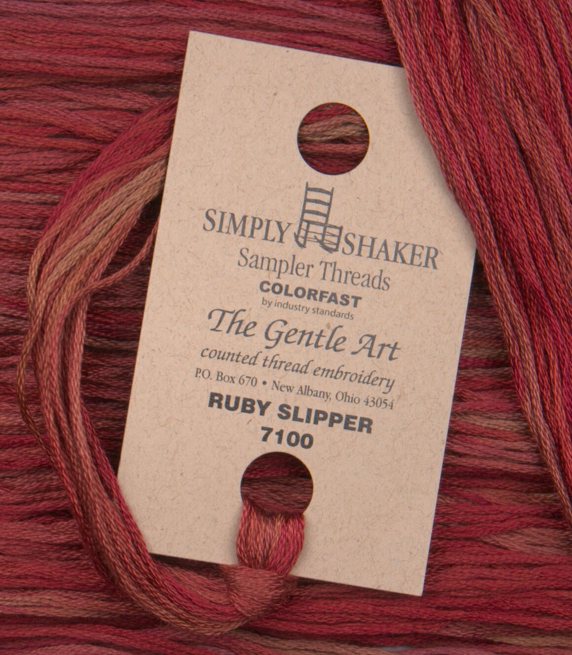 Ruby Slipper #7100