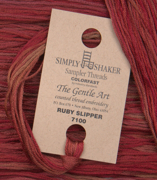 Ruby Slipper #7100