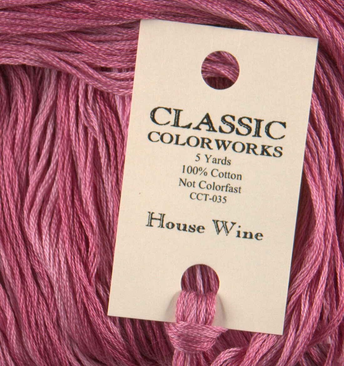 House Wine - Classic Colorworks Cotton Floss
