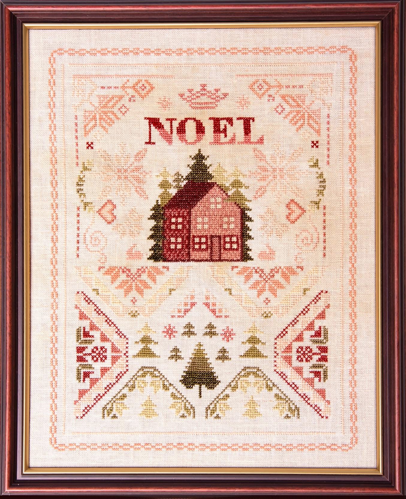 Noel Ornament Sampler by Samplers and Primitives - Cross Stitch Paper Pattern