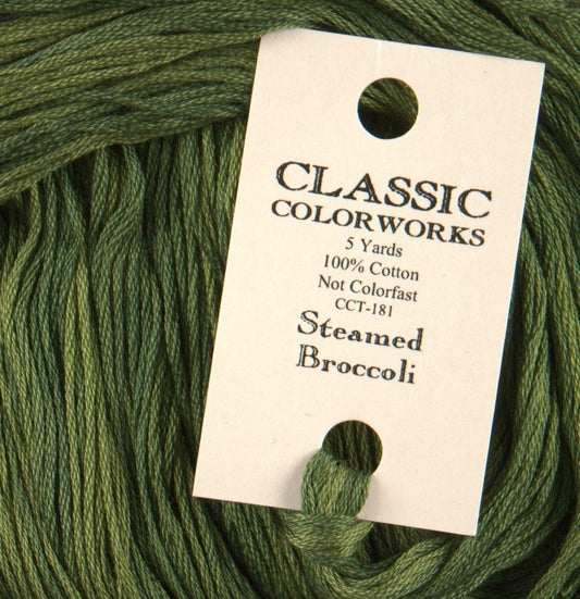 Steamed Broccoli - Classic Colorworks Cotton Floss