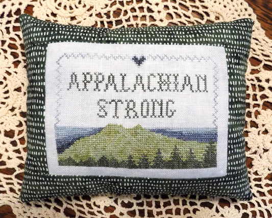 Appalachian Strong by The Nebby Needle - Cross Stitch Paper Pattern
