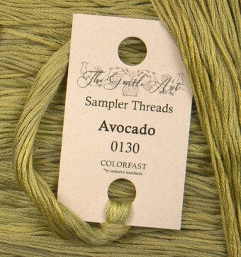 Avocado #0130 - The Gentle Art Sampler Threads