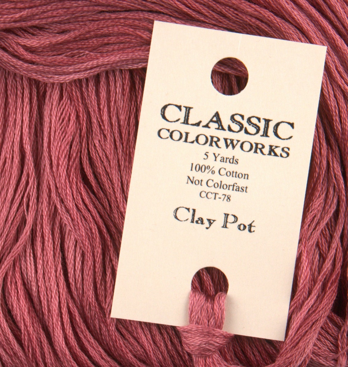Clay Pot - Classic Colorworks Cotton Floss